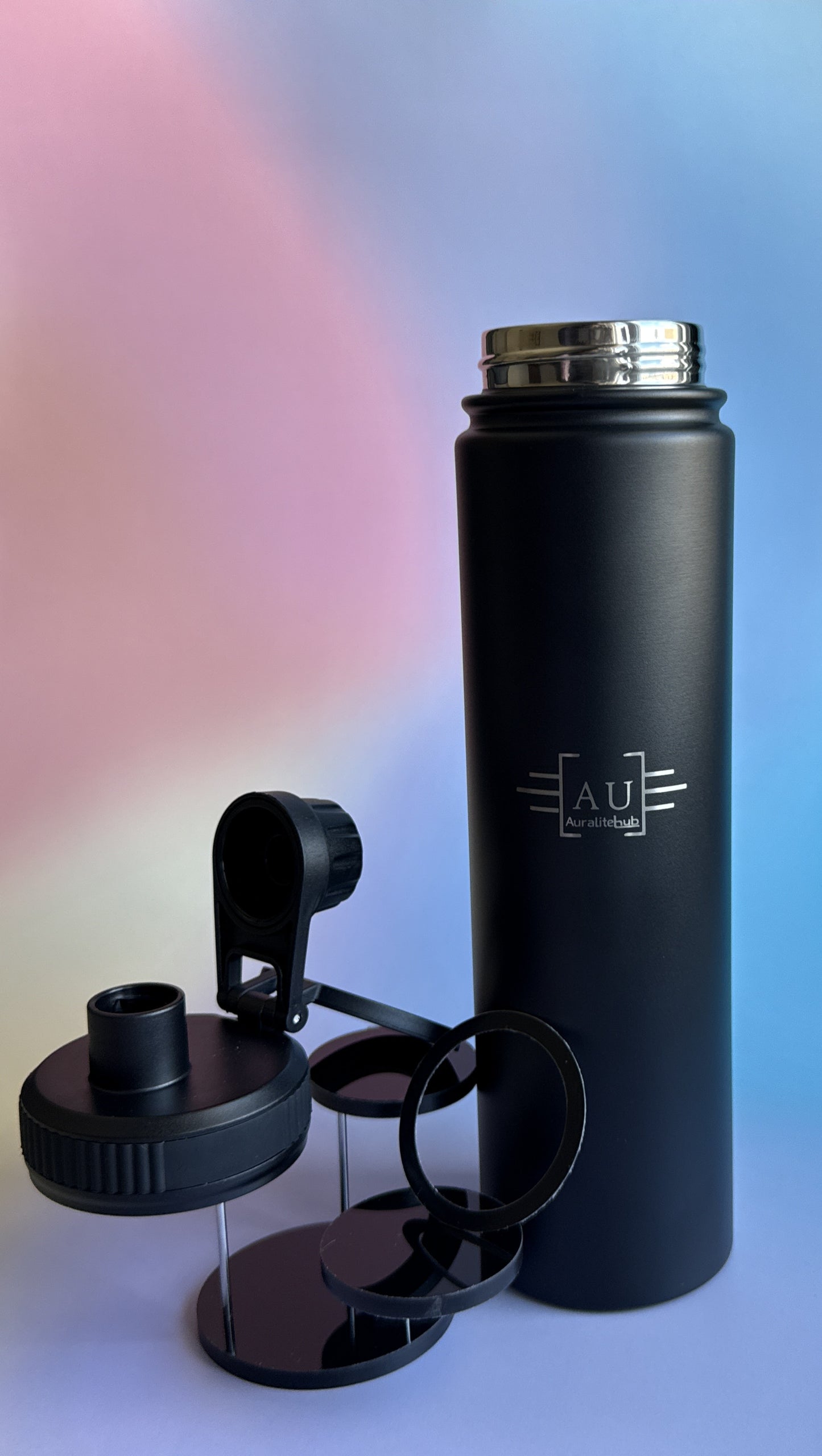 AuraLiteHub Stainless Steel Water Bottle – 25oz & 32oz | Insulated, Eco-Friendly, Outdoor & Sports Use