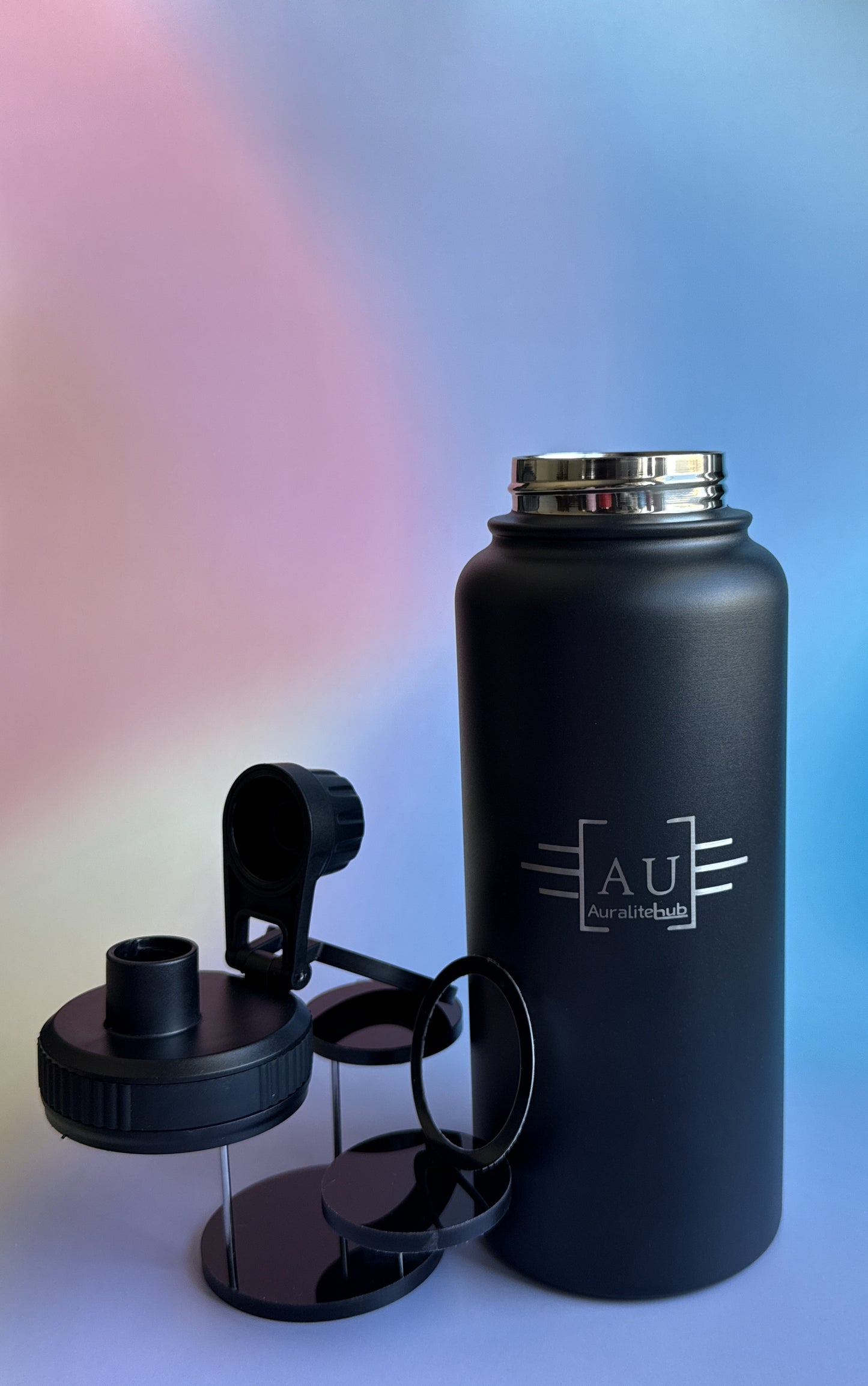 AuraLiteHub Stainless Steel Water Bottle – 25oz & 32oz | Insulated, Eco-Friendly, Outdoor & Sports Use