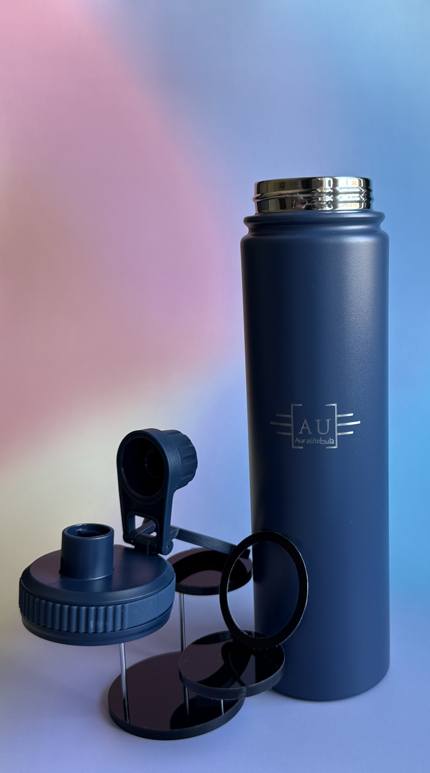 AuraLiteHub Stainless Steel Water Bottle – 25oz & 32oz | Insulated, Eco-Friendly, Outdoor & Sports Use