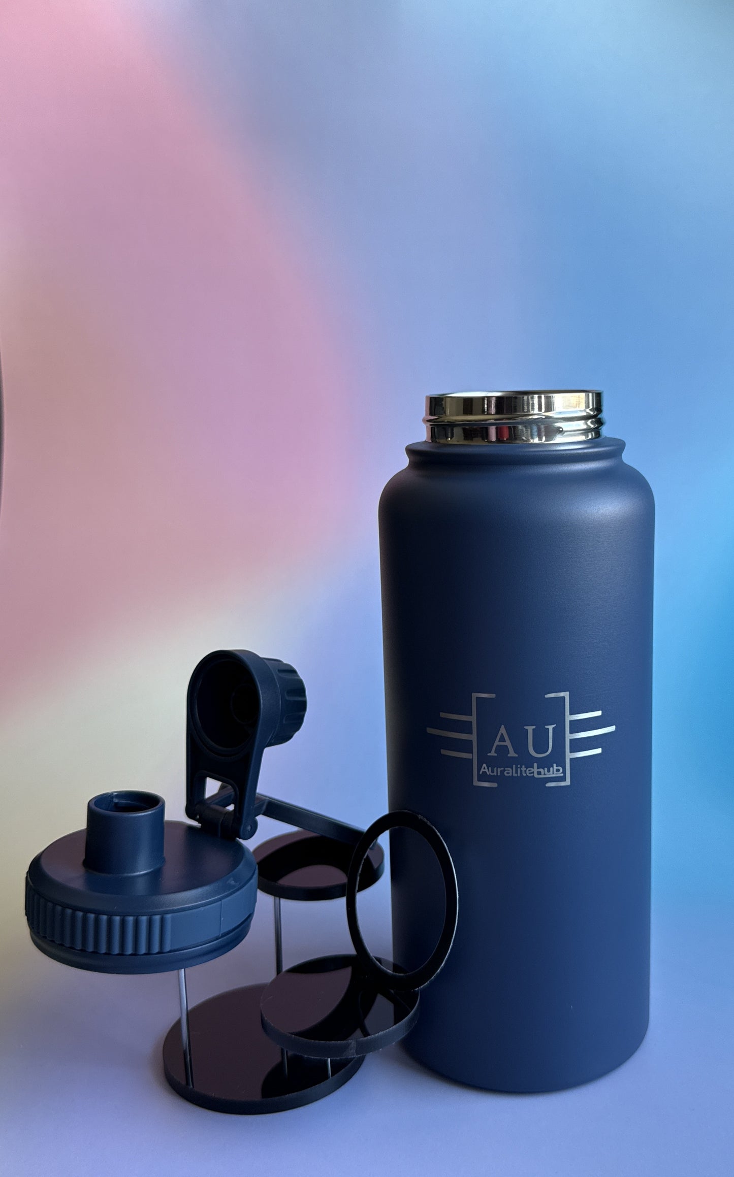 AuraLiteHub Stainless Steel Water Bottle – 25oz & 32oz | Insulated, Eco-Friendly, Outdoor & Sports Use
