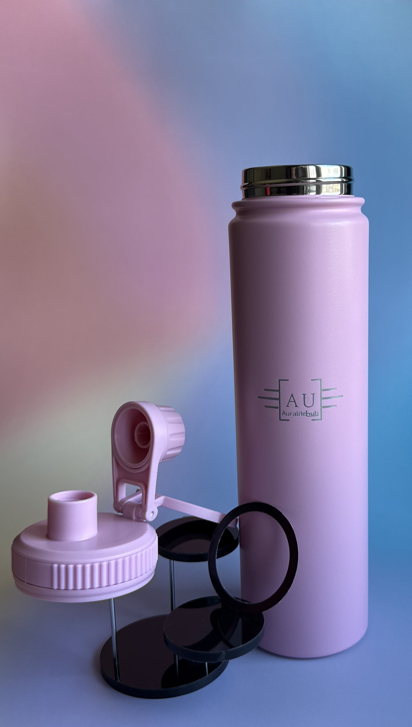 AuraLiteHub Stainless Steel Water Bottle – 25oz & 32oz | Insulated, Eco-Friendly, Outdoor & Sports Use