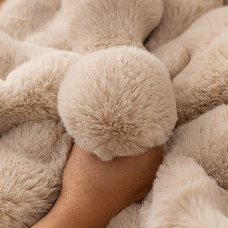 Plush Sofa Cover