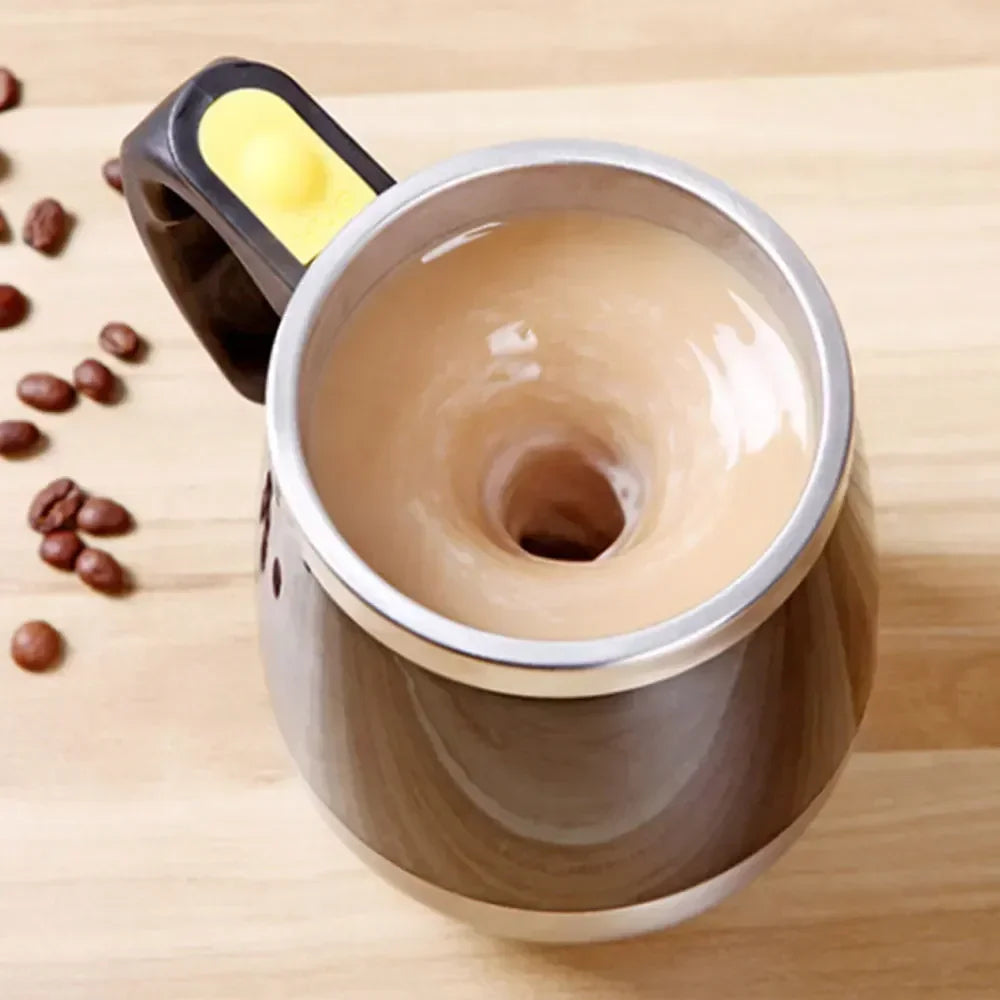 Automatic Stirring Coffee Cup