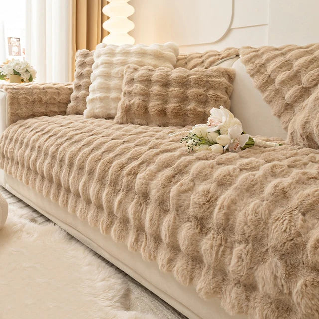 Plush Sofa Cover